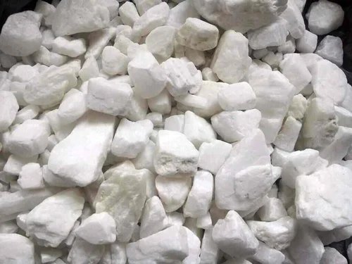 Baritina, sulfato de bario en trozos
